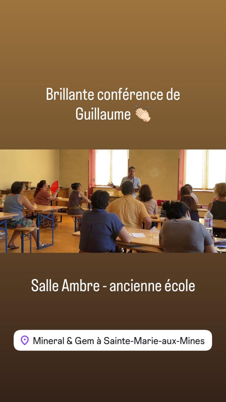 Minéral et Gem 2025 Ste-Marie-Aux-Mines
